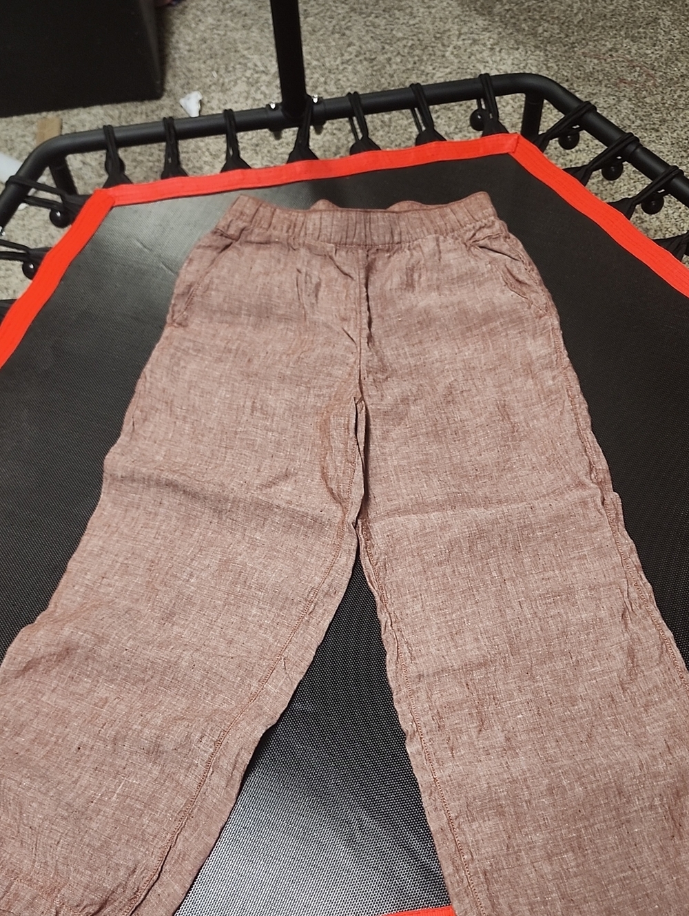 Cynthia Rowley 100%linen Pants Size S. #10 Sought After Material.